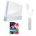 Nintendo Wii Wit + Controller (Just Dance 3 Bundel), Games en Spelcomputers, Spelcomputers | Nintendo Wii, Ophalen of Verzenden