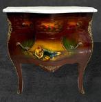 Commode - Trumeau - Art Nouveau - Buxushout, Eik,, Antiek en Kunst