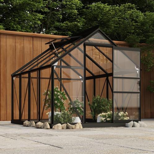 vidaXL Vervangend glas voor tuinkas 16 st gehard glas, Tuin en Terras, Kassen, Nieuw, Verzenden