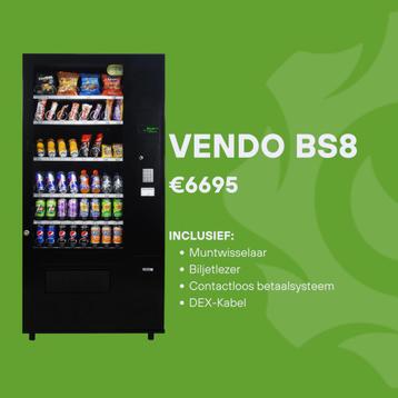 Vendo BS8 Snackautomaat + Betaalsystemen direct leverbaar! beschikbaar voor biedingen