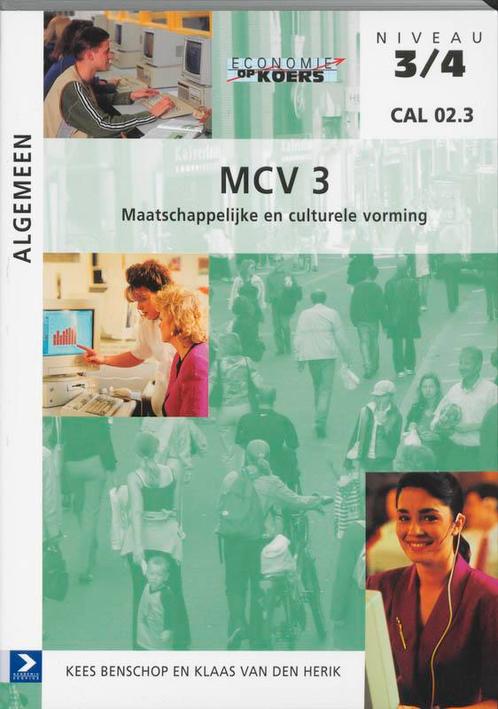 EOK MCV3 Maatschappelijke en culturele vorming niv.3/4, Livres, Livres scolaires, Envoi
