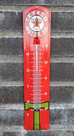 Emaille thermometer Texaco motor oil, Collections, Verzenden