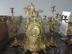 Klok en garnituur set (3) - Antique - Vintage - Verguld