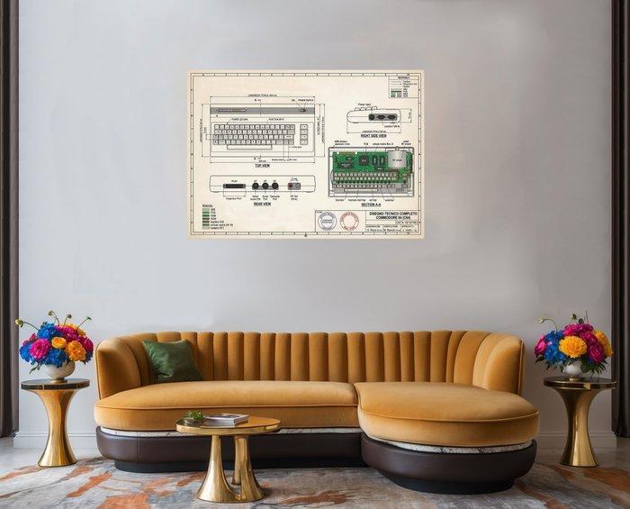 Commodore Anatomia del Commodore 64 - Complete Technical, Consoles de jeu & Jeux vidéo, Consoles de jeu | Accessoires Autre