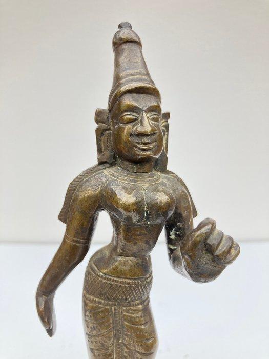 Hindoeïstische godin - Brons - India - laat 19e eeuw, Antiek en Kunst, Kunst | Niet-Westerse kunst