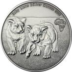 Ghana. 20 cedis 2013 Baby Löwen Antik-Finish, 3 Oz (.999), Timbres & Monnaies, Monnaies | Europe | Monnaies non-euro