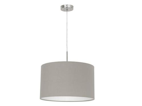 Veiling - EGLO Pasteri hanglamp taupe Ø380mm, Huis en Inrichting, Lampen | Hanglampen