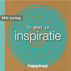 Ik geef je inspiratie 9789400506701 Happinez, Verzenden, Gelezen, Happinez
