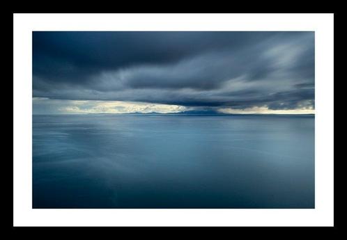 Sergio Sberna - The sky over the sea, Antiek en Kunst, Kunst | Schilderijen | Modern