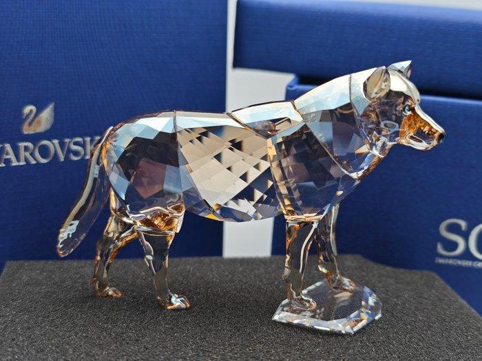 Beeldje, Swarovski SCS 2019 Gray Wolf 5428544 - 7.2 cm -, Antiek en Kunst, Curiosa en Brocante