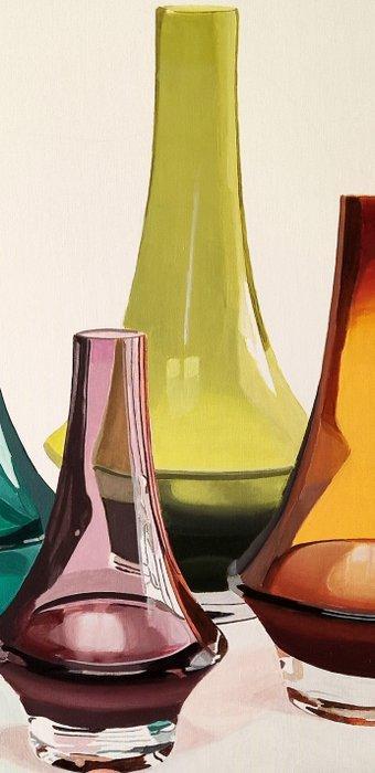 Antonio Perotti - Still Life Vasi in vetro