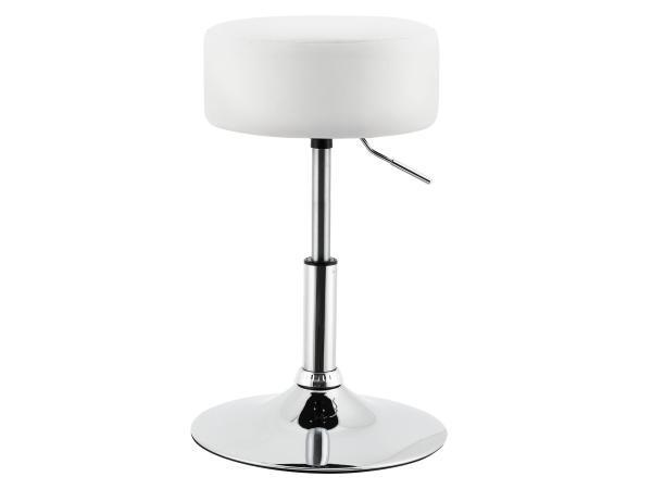 Veiling - Draaibare Kaptafelkruk / Kruk Tonia - Wit - ø 38,, Maison & Meubles, Tabourets