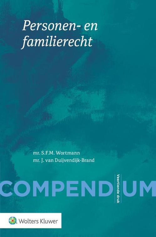 Compendium van het personen- en familierecht 9789013156027, Boeken, Wetenschap, Gelezen, Verzenden