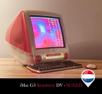 Apple Macitntosh iMac G3 Strauberry DV - Late 1999 - RARE