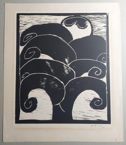 Pierre Alechinsky (1927) - Naissance dEros, Antiek en Kunst, Antiek | Overige Antiek