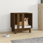 vidaXL Niche pour chien Marron miel 50x40x52 cm Bois de, Animaux & Accessoires, Accessoires pour chiens, Verzenden, Neuf