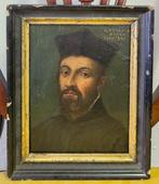 Italiaanse school (XVII) - Portrait eines Herrn, Antiek en Kunst