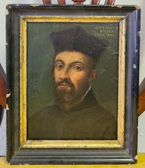 Italiaanse school (XVII) - Portrait eines Herrn, Antiek en Kunst, Kunst | Schilderijen | Klassiek
