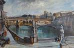 Zulimo Aretini (1884-1965) - Ponte Vecchio a Firenze