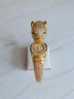 Panthères inspirées de Cartier, bracelet en cristal
