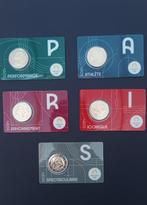 France. 2 euro Olimpiadi 2024 - 5 coincards. 2 Euro 2024 (5, Timbres & Monnaies