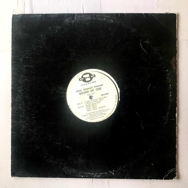 Victor Simonelli, Sound Of One – The EP (12-Maxi-Single), Cd's en Dvd's, Vinyl Singles, Ophalen of Verzenden