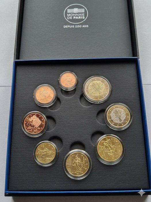 Frankrijk. Proof Set 2022 (Zonder minimumprijs), Postzegels en Munten, Munten | Europa | Euromunten