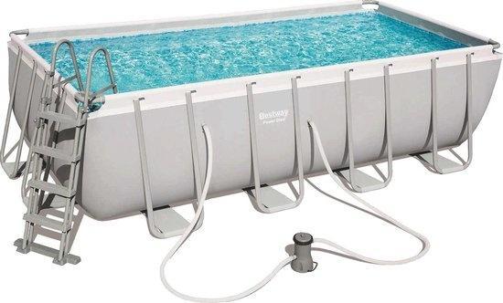 Bestway power steel zwembad 404 x 201 x 100 cm  met pomp..., Tuin en Terras, Zwembaden, Nieuw, Ophalen of Verzenden