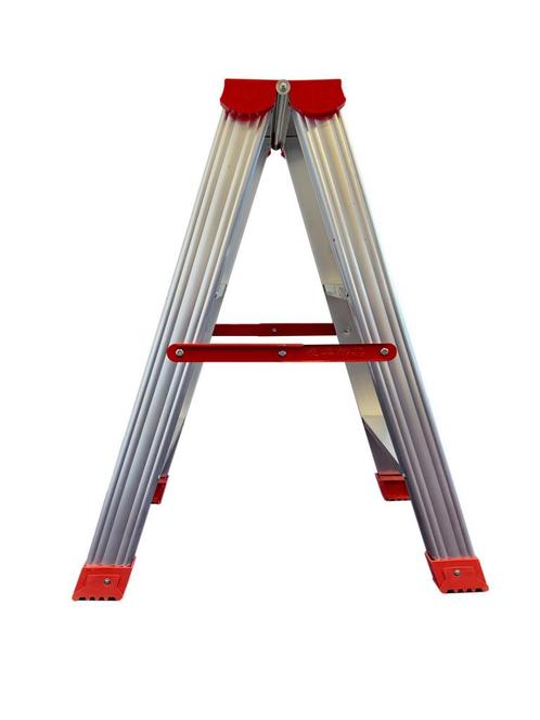 Professionele Aluminium Ladder - 2x3 Treden - EN-131 Gece..., Doe-het-zelf en Bouw, Ladders en Trappen, 2 tot 4 meter, Opvouwbaar of Inschuifbaar