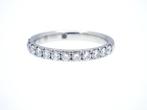 Other brand - Ring - 4 Half Eternity Diamond Ring in, Handtassen en Accessoires, Ringen, Nieuw