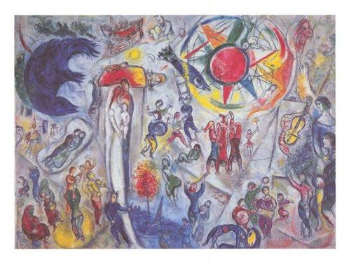 Marc Chagall (1887-1985) (after) - La vie, Antiek en Kunst, Antiek | Overige Antiek
