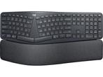 Logitech K860 - Draadloos Toetsenbord - Ergonomisch - QWERTY, Computers en Software, Toetsenborden, Verzenden, Zo goed als nieuw