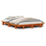 Bedframe 150x200 | Tweede Kansje | Super Koopje!, Bruin, Verzenden, 200 cm, Modern