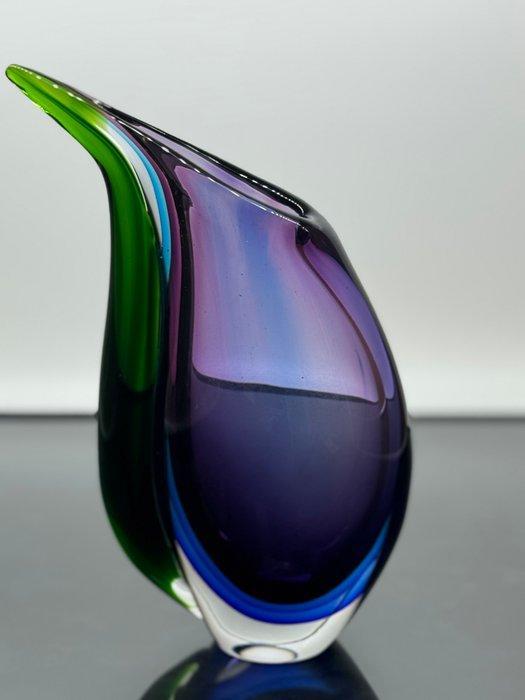 Vaas - Glas - Vase Goutte, Antiek en Kunst, Antiek | Glaswerk en Kristal