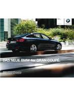 2014 BMW 4 SERIE GRAN COUPÉ BROCHURE DUITS, Ophalen of Verzenden, Nieuw
