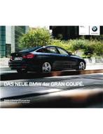 2014 BMW 4 SERIE GRAN COUPÉ BROCHURE DUITS, Ophalen of Verzenden