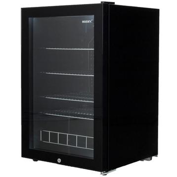 Koelkast | 130L | Zwart | 0°C/+12°C | Statisch |, Verzenden