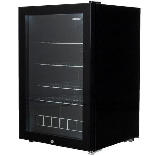 Koelkast | 130L | Zwart | 0°C/+12°C | Statisch |, Zakelijke goederen, Horeca | Keukenapparatuur, Nieuw in verpakking, Verzenden