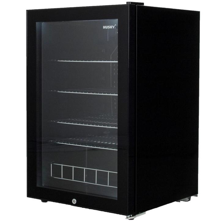 Koelkast | 130L | Zwart | 0°C/+12°C | Statisch |, Articles professionnels, Horeca | Équipement de cuisine, Envoi