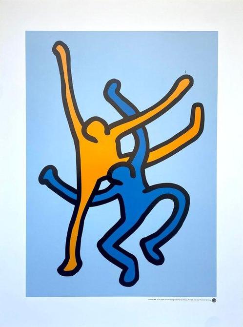 Keith Haring - Untitled - Offset lithography - TeNeues, Antiek en Kunst, Kunst | Tekeningen en Fotografie
