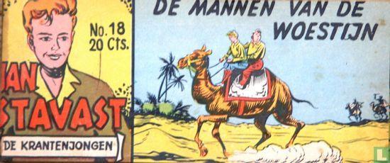 Jan Stavast [Virgola] - De mannen van de woestijn - 1954, Livres, BD, Envoi