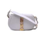 Versace - White Leather Greca Goddess Handbag - Schoudertas, Handtassen en Accessoires, Tassen | Damestassen, Nieuw