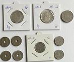 België. Albert I. Collection of Belgian 36 coins (Zonder, Postzegels en Munten