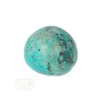 Chrysocolla trommelsteen Nr 30  - 18  gram, Verzenden, Nieuw