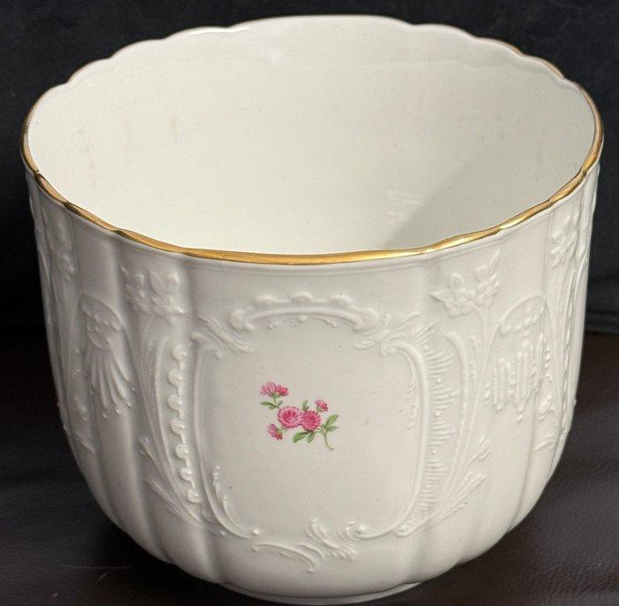 Meissen - Vaas - Porselein - bloempot en overpot, Antiek en Kunst, Antiek | Glaswerk en Kristal