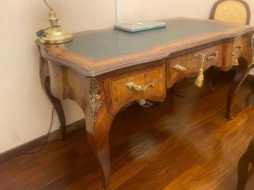 Bureau - Hout - Bureau met bronzen XX, Antiek en Kunst, Antiek | Overige Antiek
