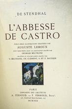 Stendhal / Auguste Leroux - LAbbesse de Castro - 1930, Antiek en Kunst