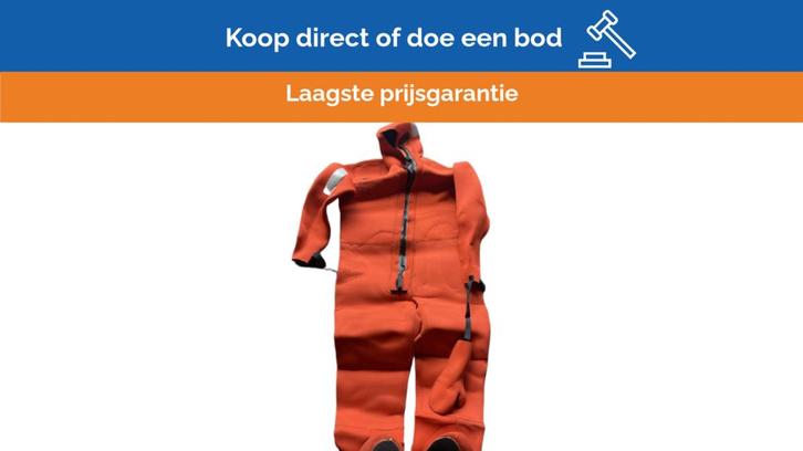 Bieden: Viking Universal Insulated Survival Suit for Adults, Watersport en Boten, Bootonderdelen, Ophalen of Verzenden