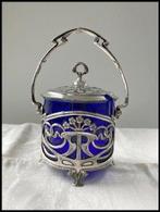 Martin Hall & Co - Jampot - Electroplated Britannia Metaal -, Antiek en Kunst