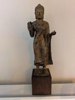 Bouddha gestuelle de la main en mudra debout - Bronze -, Antiek en Kunst